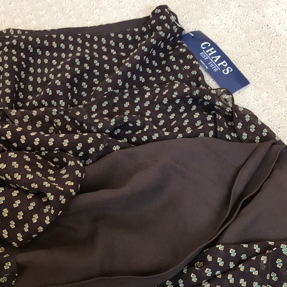 Chaps ( Ralph Lauren ) "Oak Street" flared skirt - Picture 5 of 5